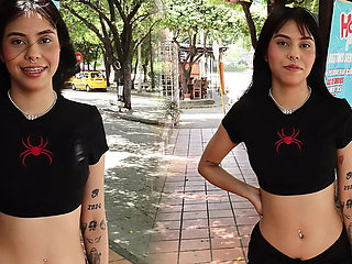 POV: Hot 18-Year-Old Neighbor Gets Lost & Needs Help - Big Cock Blowjob & Cum Swallow