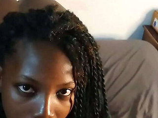 Ebony Teen Jhodez1 Masters Deepthroat Blowjobs & Anal Sex - Cumload Required