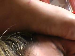 Karate Lesbian Feet Fight Face - White Perfect Nails