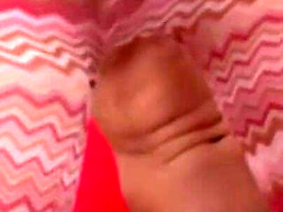 Busty Teen Gets Her Shaved Cunt Hammered by a Tattooed Guy on the Armchair