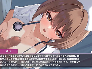 Hentai Game - Naughty Nurse Gets Her Tits Out for a Paizuri - Sakusei Shinsatsu