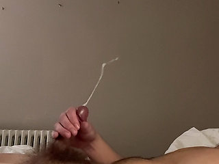 Slow motion cumming after edging