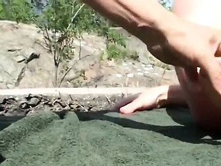 My Wife's Dirty Desires - Real Italian Amateur Blowjob Outdoor