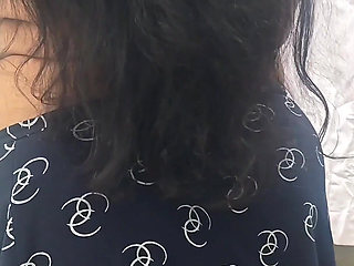 India Woman in Skirt Getting Naked