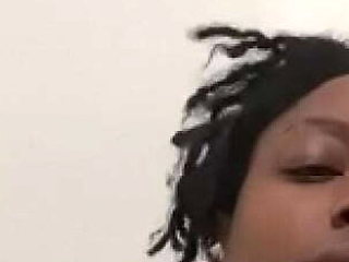 Bored and Horny? Watch This Young Ebony Girl Get Wet and Touch Herself