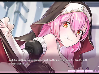 Kaiju Princess 2 Scenes - The Fake Nun Confession