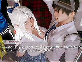 Visual hentai, 3d huge tits, hentai