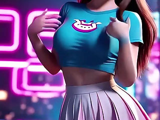 D.Va's Flirty Dance (Insomniac Records - Saturday Love)  Overwatch  3D Erotic Animation