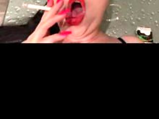 Russian smoking pov an doggystyle with facial