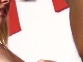 White and Pale Girl Can't Resist Big Black Cock