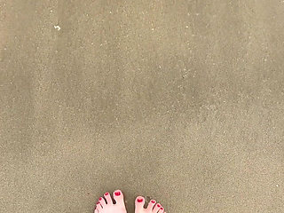 Feet at the Beach
