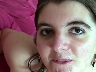 Anne-Laure - Hungry Bbw brunette hard sodomized and jizzed