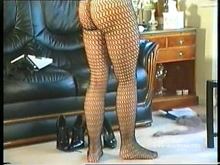 Young Exhibitionist in Nylon