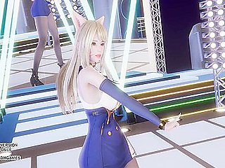 Mmd T-ara - So Crazy Ahri Hot Kpop Dance League Of Legends Uncensored Hentai