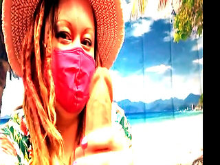 Watch me stroke the dildo as I sissify you