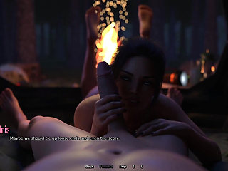 My Elder Stepsister Want to Have Sex with Me While Camping - 3D Hentai Animated Porn - Life in Santa County