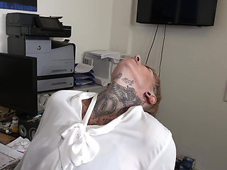 Lovely big ass mature smashed in the office