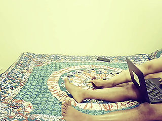 Step Sister Shares Bed with Indian Elder Brother at Home.