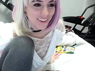 Emo Teen Becka Solo Webcam Masturbation Porn