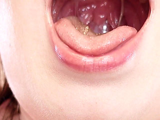 Asmr Eating Food Fetish Video - Girl with Braces Eating Chocolate Man - Giantess Devour(arya Grander)