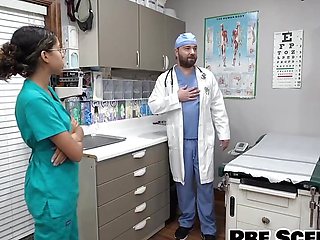 Nurses Get Naked & Examine Each Other While Doctor Tampa Watches! "Which Nurse Goes 1st?" From Doctor-TampaCom