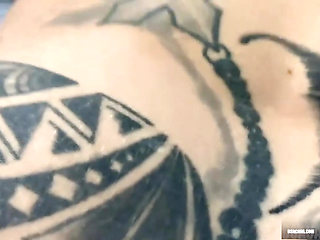 Beautiful skinny girl with hard tits fucks in the fur