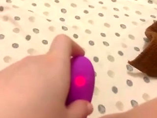 My wife using vibrator for her beauty pussy