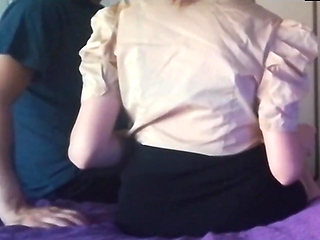 Sexy Secretary Fucks Boss and Wants Promotion