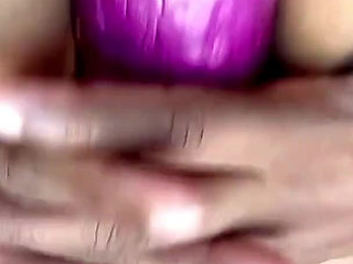 For the First Time, I Inserted a Natural Iron Pipe and an Eggplant Into Pusi