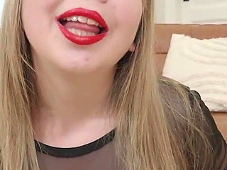 Red Lips Deep Throat JOI
