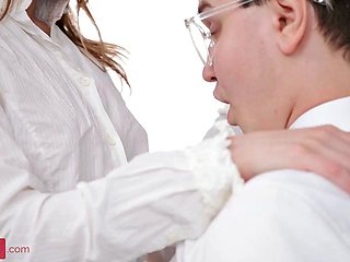 Psychologist Pounds Cowgirl
