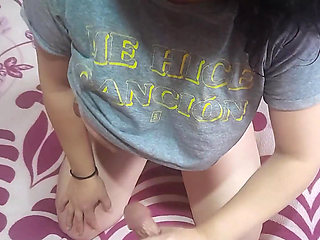 My Stepsister Gives Me a Footjob and I Fill Her Pussy with My Cum Ft Babuluna939