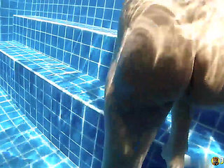 Johntronx - Underwater Fun with a Hot Curvy Redhead Asian Amateur Babe