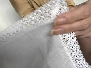 Cumming Training: Cum on My White Lace Handkerchief, Lady Victoria Valente