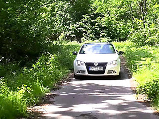 German MILF DP Part 2: Wild Outdoor Double Penetration & Rough Anal Fuck