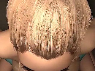 Point of View Busty Blonde Babe Hot Blowjob Titfuck & Mouth