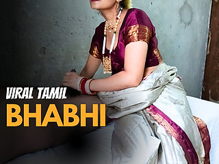 Viral Tamil Bhabhi was fucked by her husband when she was ready to going outside