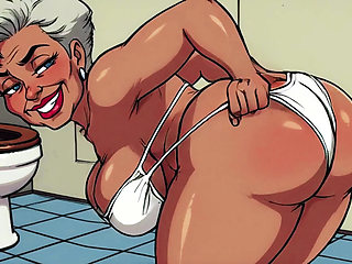 Ai Bathroom Scenes Teasing Shaking Ass