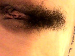 Amateur close up hairy pussy PinkClit