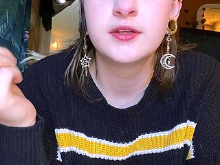 Sweet amateur teen GF jerking dick 4