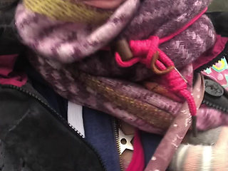 Flashing My Tit with Rock Hard Nip in Fucking Filthy Weather