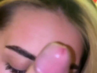 Deep POV Sloppy Blowjob Cum in Mouth