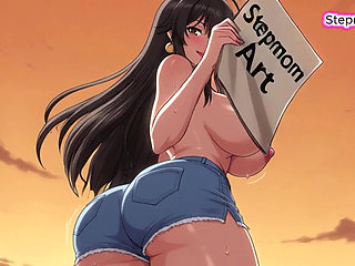 JOI Stepmom Private Show my ASS - Come with me 100% You'll cum - Dirty Talk