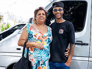 Extreme Fat Belly Mature Rough Ass Fucked in My Van