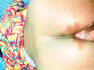 First time tight ass fucking desi bhabhi doggy style position with clear Hindi voice moaning - tight ass fucking video