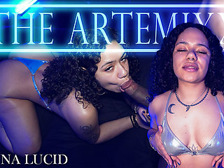 Petitie Big Booty Latina Luna Lucid Takes Artemixxx Huge Cock Deep in Her Wet Creamy Pussy