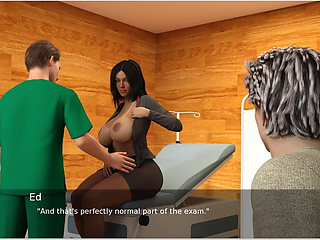 Project Hotwife - Merry's Doctor Visit and Male Doctor Holding Her Big Breast