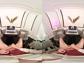 Touching Myself in Front of My Yoga Teacher - in VR