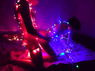 New Year's porn garland with JezyVal and Bully