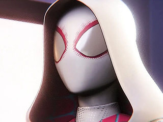 Spider Gwen Fucks Spider Miles: Hot 3D Hentai Sex with Shivani Singh - Indian Anime Comic Animation